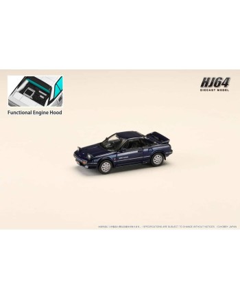(預訂 Pre-order) HobbyJAPAN 1/64 Toyota MR2 1600G-LIMITED SUPER CHARGER 1986 (Diecast car model) HJ641056BBL   : Blue Mica
