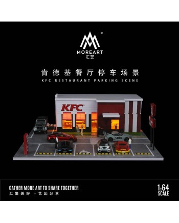 (預訂 Pre-order) MoreArt 1/64 KFC Series KFC RESTAURANT PARKING SCENE MO936201