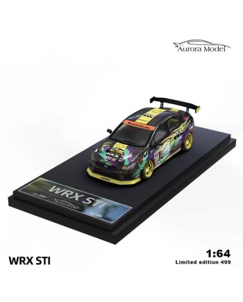 (預訂 Pre-order) AM 1:64 Subaru WRX STI (Diecast car model) HKS 普通版