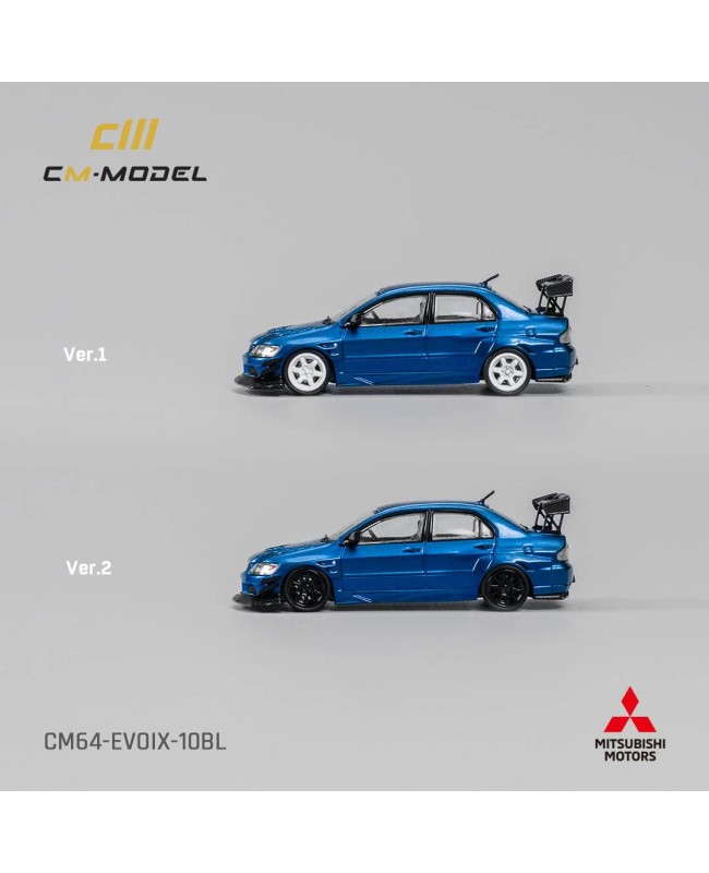 (預訂 Pre-order) CM model 1/64 Misubishi Lancer Evoix Metallic blue/CM64-EVOIX-10CR (Diecast car model)