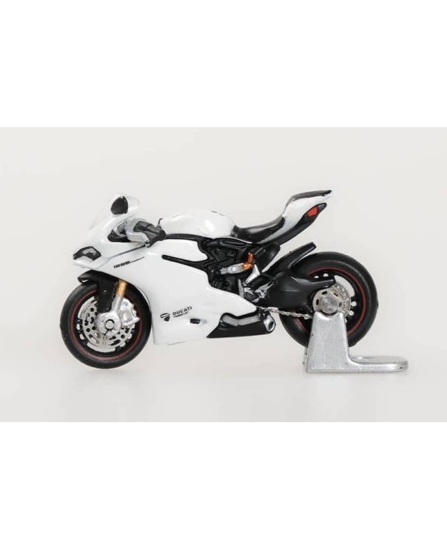 (預訂 Pre-order) Mini Bike MB 1:64 Ducati 1299S motorcycle (Diecast car model) White