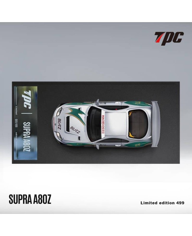 (預訂 Pre-order) TPC 1/64 Toyota Supra A80 Z Silver Green (Diecast car model) 限量499台 普通版