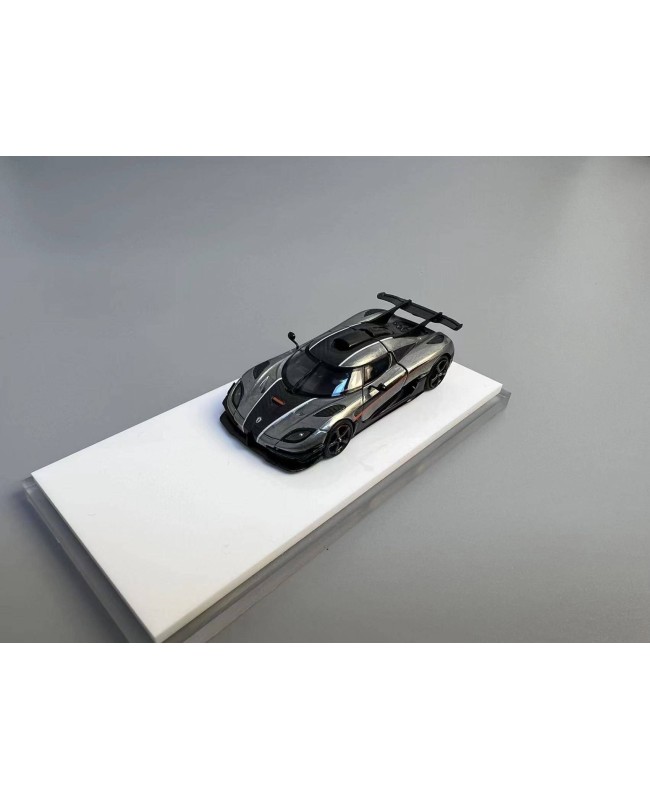 (預訂 Pre-order) Flame 1/64 Koenigsegg One:1 (Diecast car model) 限量499台 金屬原色清漆帶拉花