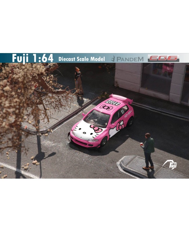 (預訂 Pre-order) Fuji 1/64 Pandem Civic EG6 Mk5 Rocket Bunny (Diecast car model) 普通版