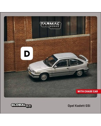 (預訂 Pre-order) Tarmac 1/64 T64G-065-SL Opel Kadett Gsi Silver (Diecast car model)
