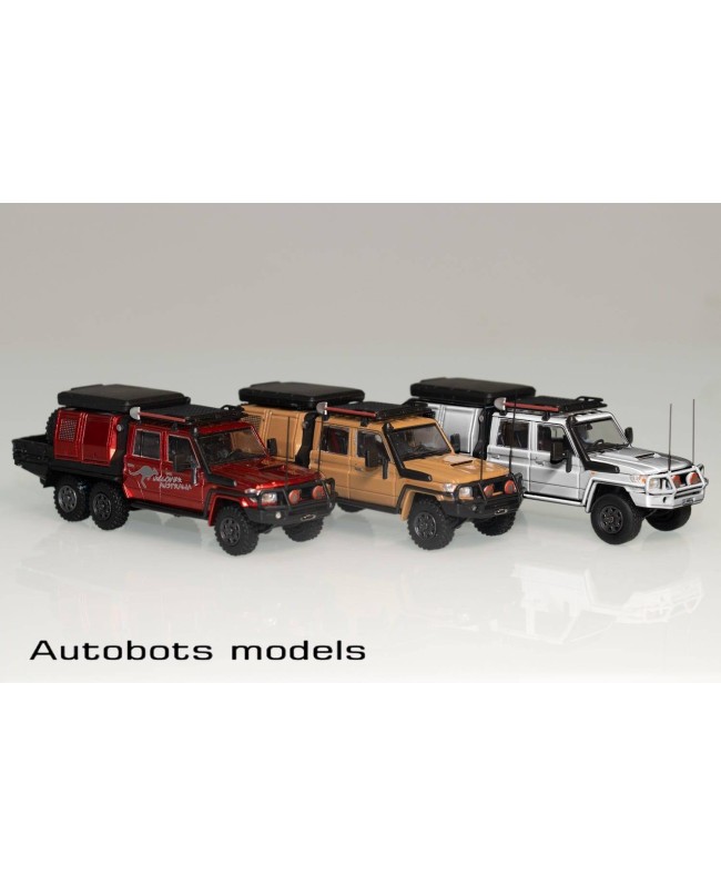 (預訂 Pre-order) Autobots Models 1/64 LC79 6X6 (Diecast car model) 限量500台 拉花紅