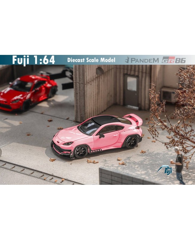 (預訂 Pre-order) Fuji 1/64 Pandem GR86 2nd generation Mk2 2022 Rocket Bunny (Diecast car model) 限量599台 Pink