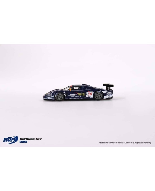 (預訂 Pre-order) BBR 1/64 BBRDIE6424 Maserati MC12 Competizione No.15 JMB Racing 2008 FIA 24Hr of Spa (Diecast car model)