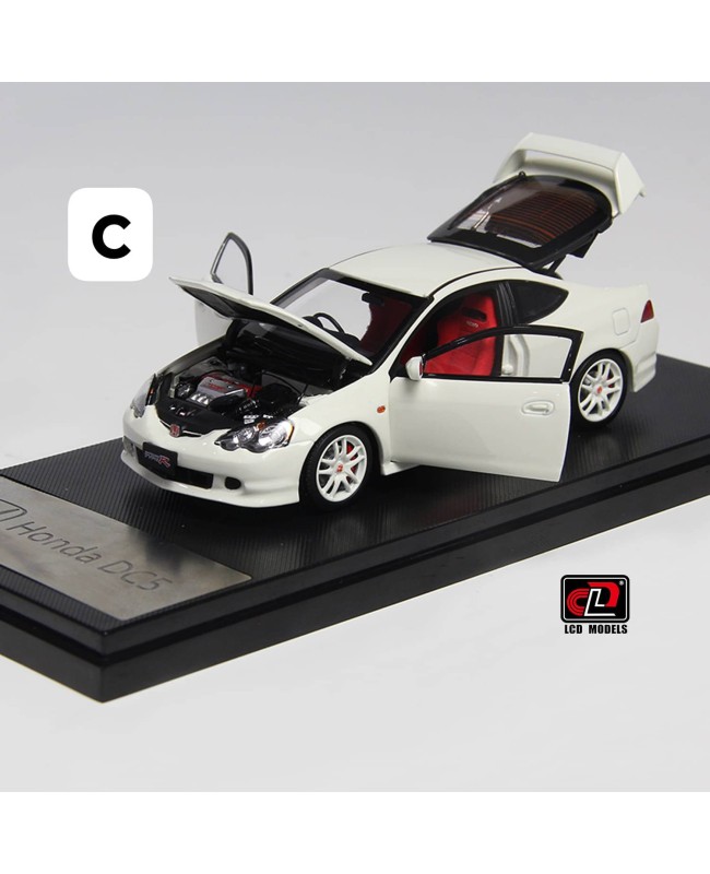 (預訂 Pre-order) LCD 1:43 Honda INTEGRA (DC5) TYPE R (Diecast car model) Product number: 4308 限量600台 Champion White (WH)