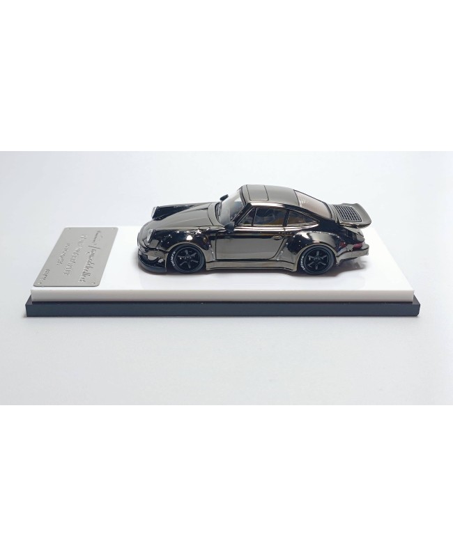 (預訂 Pre-order) MC 1/64 RWB930 Chrome Gunmetal Gray (Diecast car model)