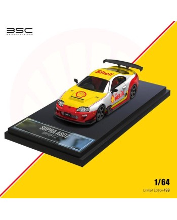 (預訂 Pre-order) BSC 1/64 Shell Livery series Toyota supra A80 普通版 (Diecast car model) 限量499台
