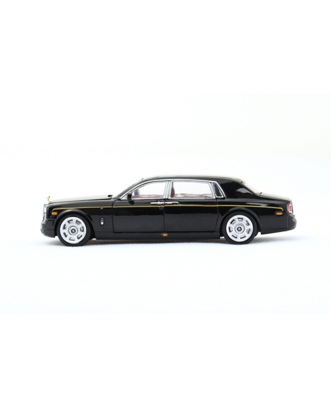 (預訂 Pre-order) DCM 1/64 Rolls-Royce Phantom 7th generation (Diecast car model) 限量299台 Black Dragon of Year Edition