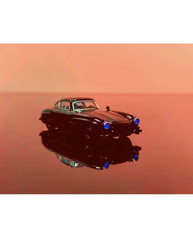 (預訂 Pre-order) SEEKER 1/64 Mercedes-Benz 300sl (Diecast car model) Ghost light black