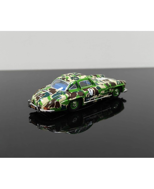 (預訂 Pre-order) SEEKER 1/64 Mercedes-Benz 300sl (Diecast car model) Camouflage color
