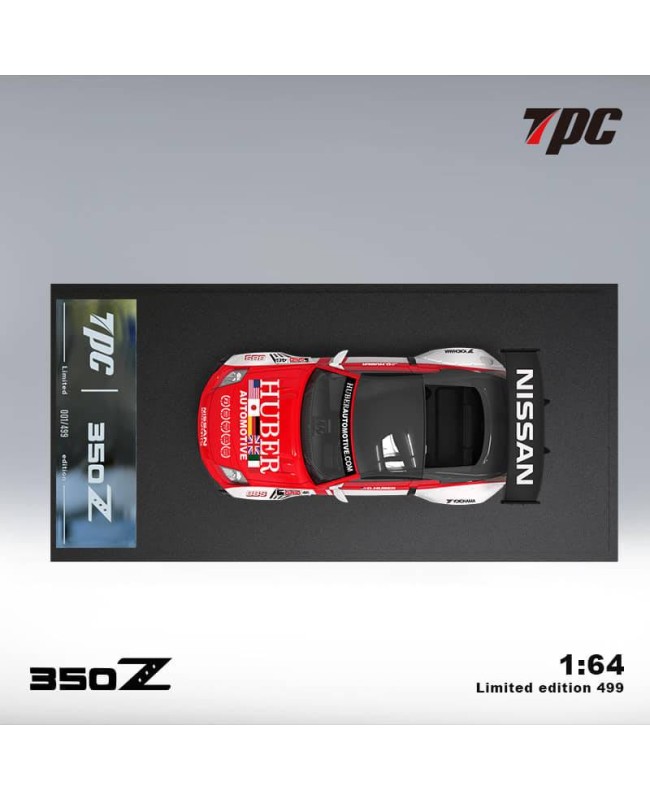 (預訂 Pre-order) TPC 1/64 Nissan 350Z Red White #46 (Diecast car model) 限量499台 普通版