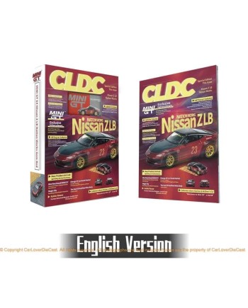 (預訂 Pre-order) Mini GT x CLDC Exclusive Nissan ZLB Nation Works Diecast Car Model (With Book) 英文版