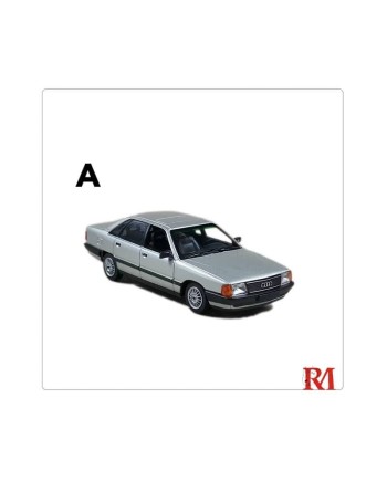 (預訂 Pre-order) Rhino Model RM 1/64 Audi 100 C3 1989 sedan (Diecast car model) 限量999台 Silver