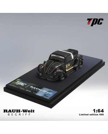 (預訂 Pre-order) TPC 1:64 RWB modified Volkswagen Beetle black gold JPS (Diecast car model) 限量499台 普通版
