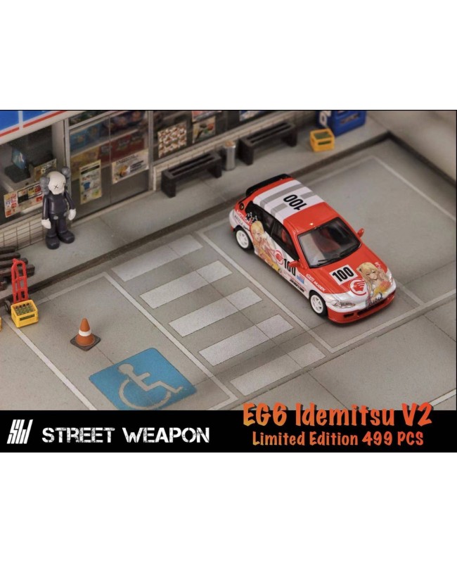 (預訂 Pre-order) SW 1/64 EG6 idemitsu V2 (Diecast car model) 限量499台