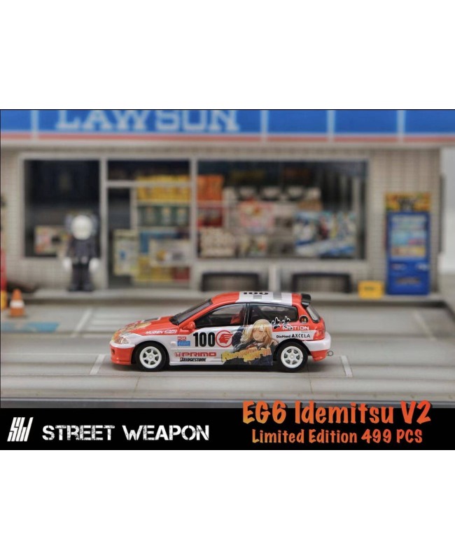 (預訂 Pre-order) SW 1/64 EG6 idemitsu V2 (Diecast car model) 限量499台