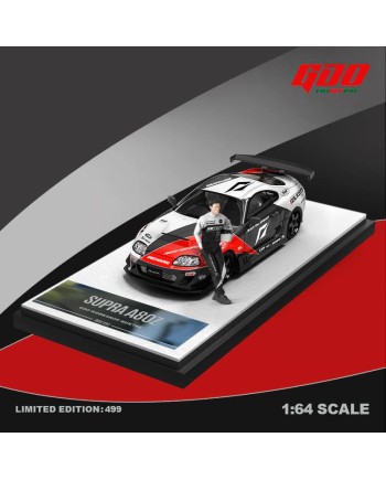 (預訂 Pre-order) GDO Hunter x TM 1/64 SUPRA A80Z Need for Speed DRIFT (Diecast car model) 人偶版