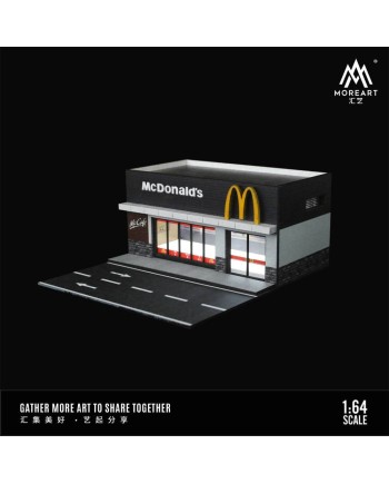 (預訂 Pre-order) MoreArt 1:64 CATERING STORES LIGHTING VERSION INTEGRATED SCENE McDonald's MO941109