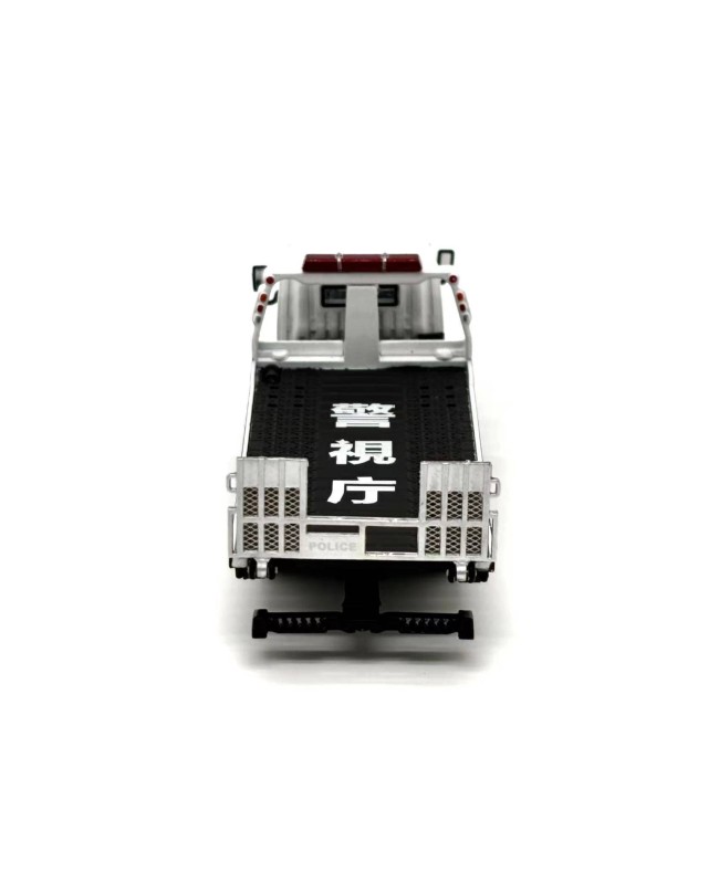 (預訂 Pre-order) Unique Model 1/64 Hino 300 Dutro trailer (Diecast car model) 限量500台 Police Department