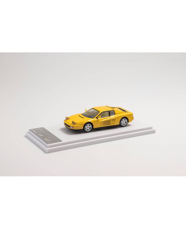 (預訂 Pre-order) X F 1/64 Ferrari Testarossa (Diecast car model) Yellow