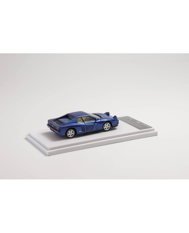 (預訂 Pre-order) X F 1/64 Ferrari Testarossa (Diecast car model) Blue
