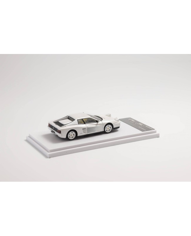(預訂 Pre-order) X F 1/64 Ferrari Testarossa (Diecast car model) White