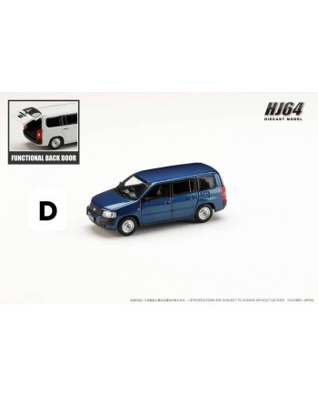(預訂 Pre-order) HobbyJAPAN 1/64 Toyota PROBOX GL  (Diecast car model) HJ644062BL :  BLUE