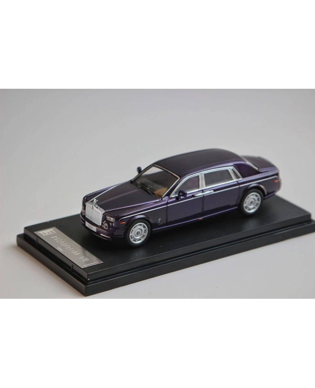 (預訂 Pre-order) SW 1:64 Rolls-Royce Phantom VII (Diecast car model) 限量300台 Mysterious purple