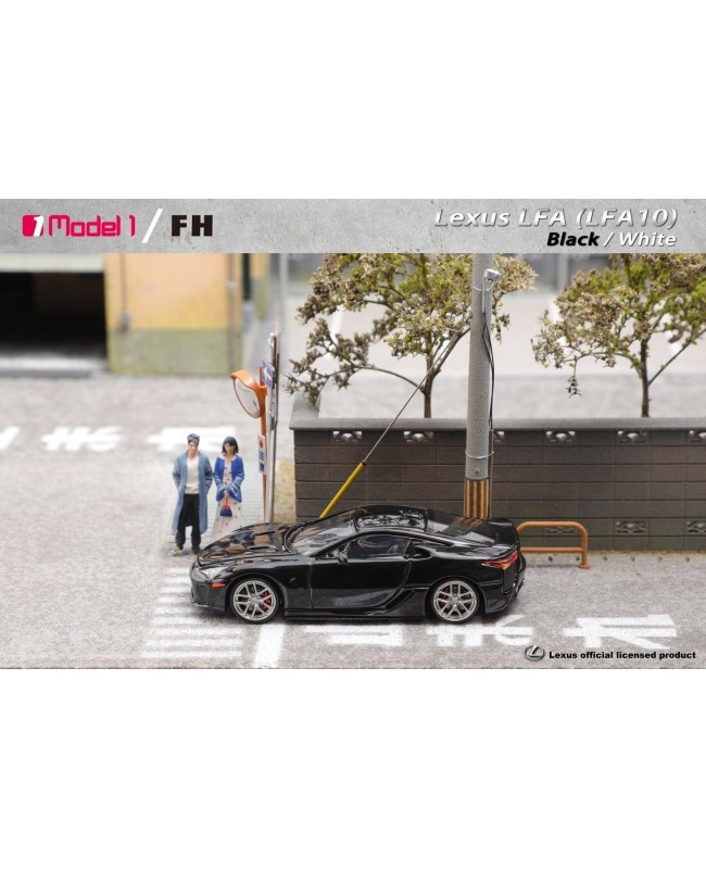 (預訂 Pre-order) Focal Horizon FH x Model One 1/64 Lexus LFA(LFA10) (Diecast car model) 限量999台 Black 黑色
