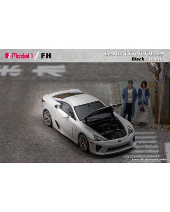 (預訂 Pre-order) Focal Horizon FH x Model One 1/64 Lexus LFA(LFA10) (Diecast car model) 限量999台 White 白色