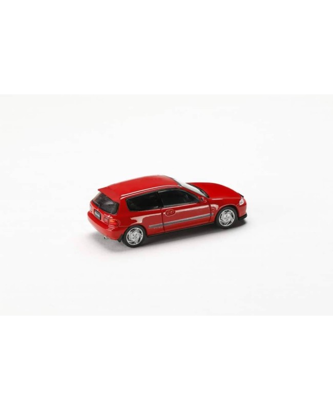 (預訂 Pre-order) JDM64 1/64 Honda CIVIC (EG6) SIR-Ⅱ (Diecast car model) HJDM002-6  :  RED