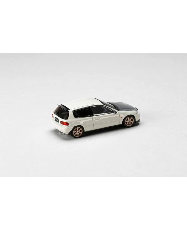 (預訂 Pre-order) JDM64 1/64 Honda CIVIC (EG6) SIR-Ⅱ JDM STYLE (Diecast car model) HJDM002-7  :  WHITE