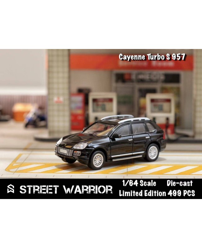 (預訂 Pre-order) SW 1/64 Cayenne Turbo S 957 (Diecast car model) 限量499台 Black