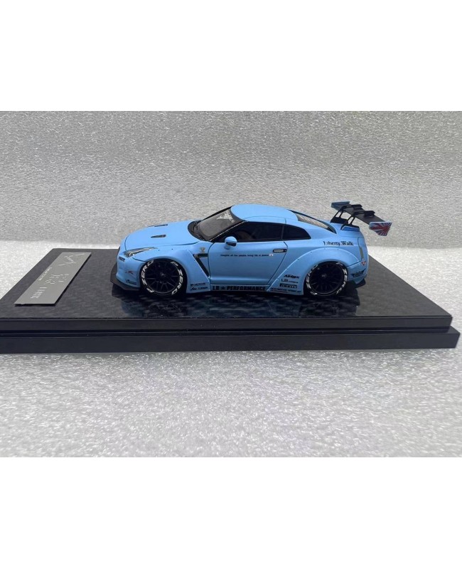 (預訂 Pre-order) 404 Error 1/64 GTR R35 matte navy blue (Resin car model) 限量299台
