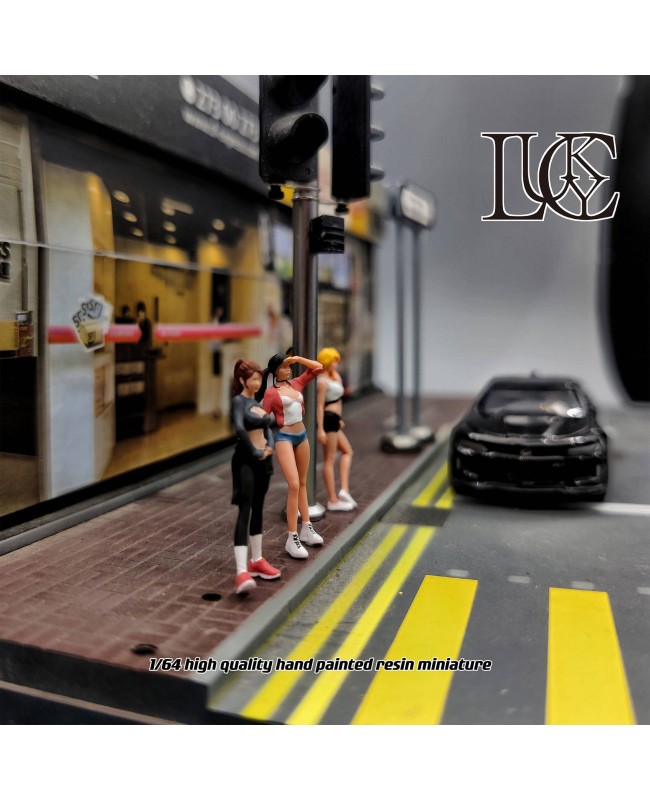 (預訂 Pre-order) Lucky Studio 1/64 Waiting Car Girls LK2024042511