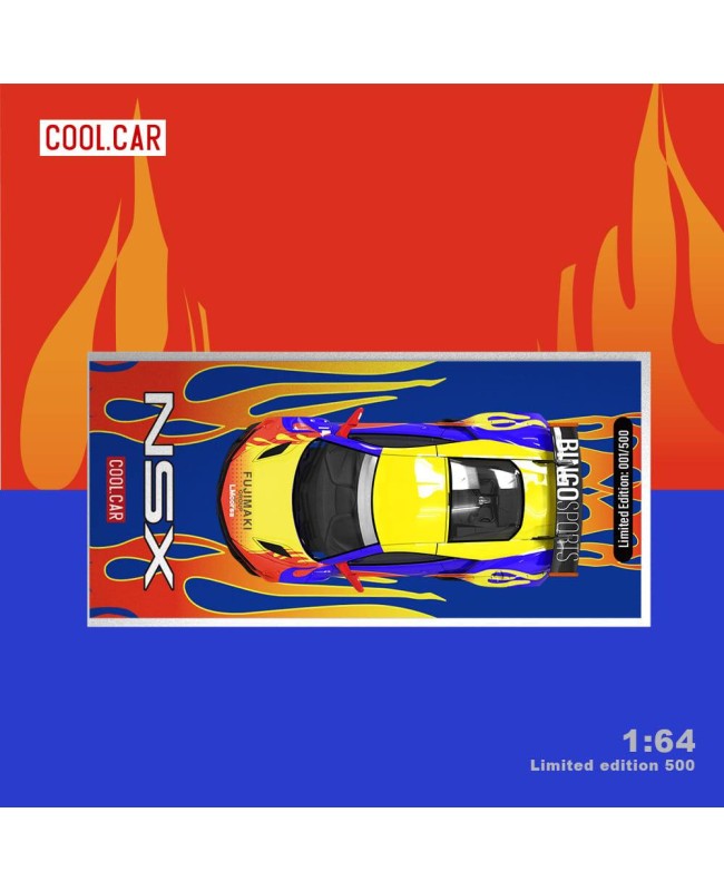 (預訂 Pre-order) Cool Car 1:64 Honda NSX Warfire supercar (Diecast car model) 限量500台 普通版 CC641621
