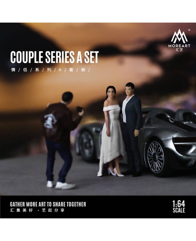 (預訂 Pre-order) MoreArt 1/64 COUPLE SERIES A SET MO223010