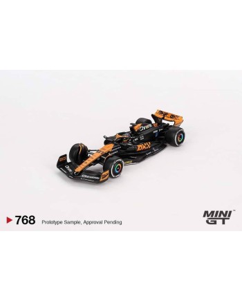 (預訂 Pre-order) MiniGT 1/64 MGT00768-L McLaren MCL60 #81 Oscar Piastri  2023 F1  2023 Japanese GP 3rd Place (Diecast car model)