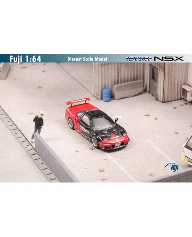 (預訂 Pre-order) Fuji 1/64 NSX 1st generation Mk1 NA1 bright version, Japanese Advance modified version with BBS wheels (Diecast car model) 限量599台 Advan