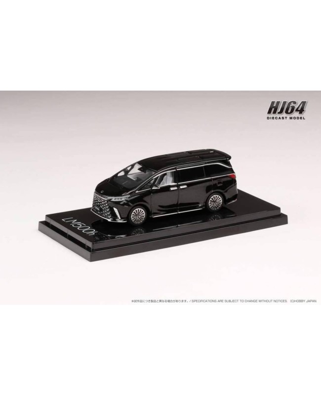 (預訂 Pre-order) Hobby JAPAN 1/64 LEXUS LM500h (LHD) /4 Seater (Diecast car model) HJ641076BBK : GRAPHITE BLACK GLASS FLAKE