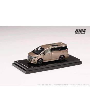 (預訂 Pre-order) HobbyJAPAN 1/64 Toyota ALPHARD EXECTIVE LOUNGE (Diecast car model) HJ641078AG :  Leo Brond