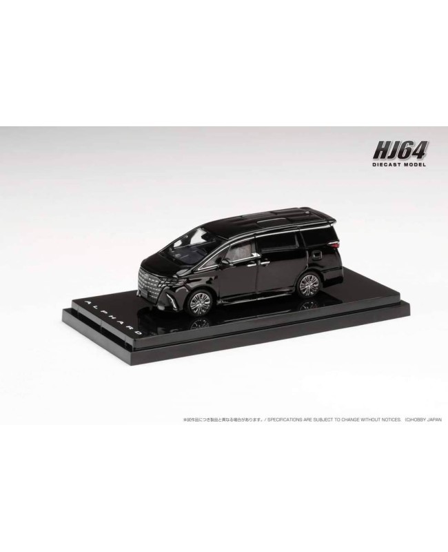 (預訂 Pre-order) HobbyJAPAN 1/64 Toyota ALPHARD Z (Diecast car model) HJ641078BBK :  Black