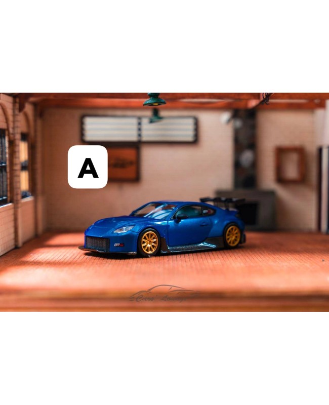 (預訂 Pre-order) Cars' Lounge & 1087x 1/64 86/brz (Resin car model) 限量299台 Rally blue