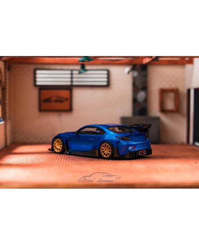 (預訂 Pre-order) Cars' Lounge & 1087x 1/64 86/brz (Resin car model) 限量299台 Rally blue