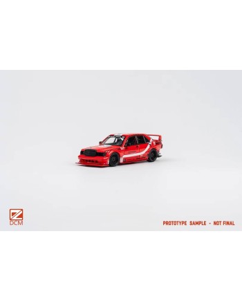 (預訂 Pre-order) DCM 1/64 190E modified car (Diecast car model) 限量499台 Red