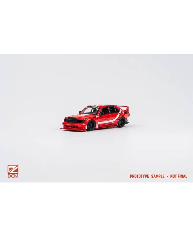 (預訂 Pre-order) DCM 1/64 190E modified car (Diecast car model) 限量499台 Red